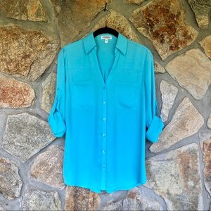 Express Portofino Blouse - Blue